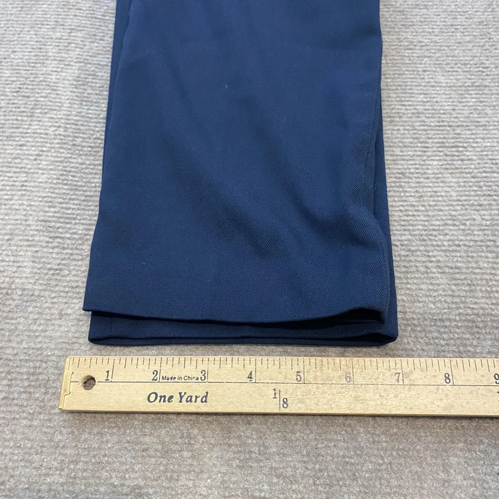 Banana‎ Republic Pants Mens 32R Navy Slim Fit Drawstring Waist Elastic Back